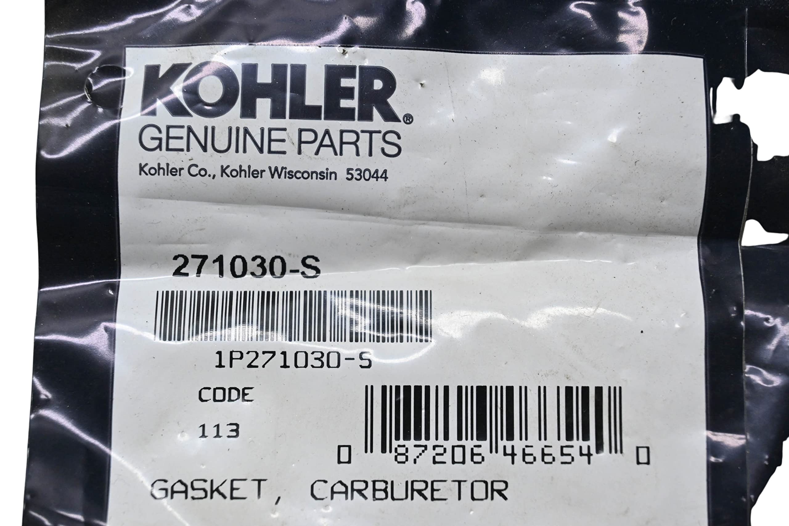 M　R-135 Amazon.com: Kohler OEM Part 271030-S Gasket: Carburetor KH-271030